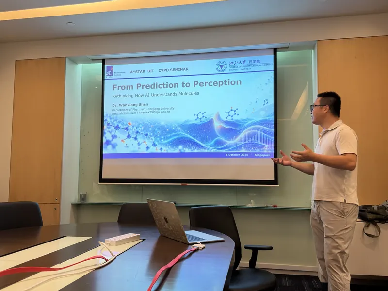 From Prediction to Perception seminar at BII, October 6, 2026